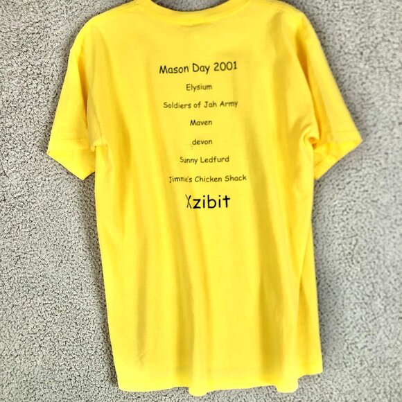 Vintage Xzibit Rap Hiphop Concert T Shirt Size Large Anvil Festival 2001 Graphic - Picture 2 of 5